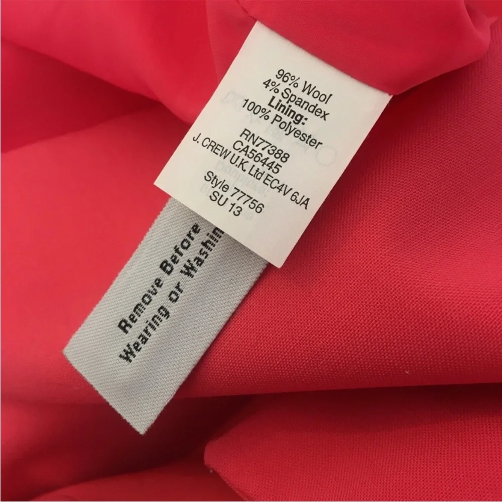 JCREW CORAL DRESS π - Picture 7 of 8